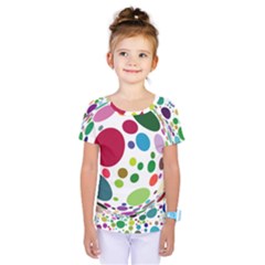 Color Ball Kids  One Piece Tee