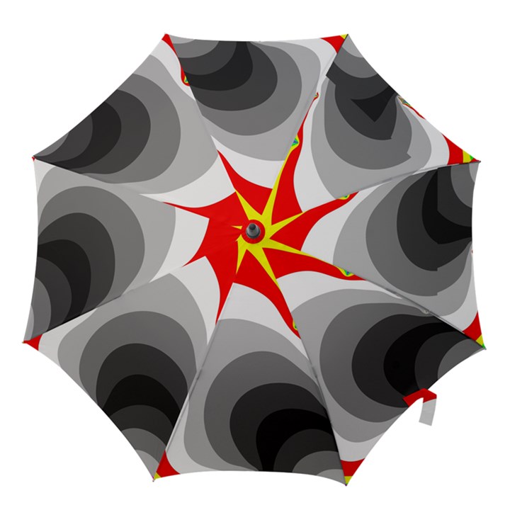 Background Image With Color Shapes Hook Handle Umbrellas (Medium)