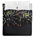 Colorful Spiders For Your Dark Halloween Projects Duvet Cover Double Side (Queen Size) View1