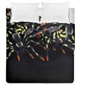 Colorful Spiders For Your Dark Halloween Projects Duvet Cover Double Side (Queen Size) View2