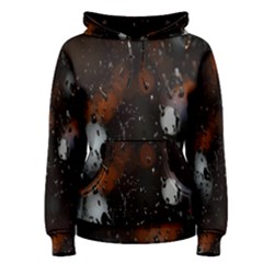 Lights And Drops While On The Road Women s Pullover Hoodie by Simbadda