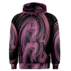 A Pink Purple Swirl Fractal And Flame Style Men s Pullover Hoodie