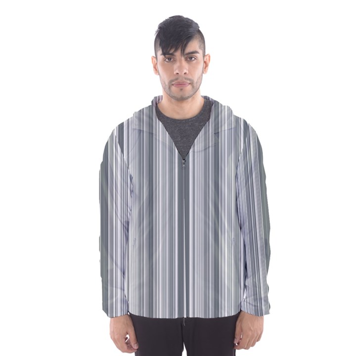 Lines Hooded Wind Breaker (Men)