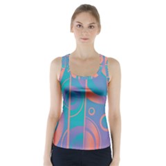 Pattern Racer Back Sports Top by Valentinaart