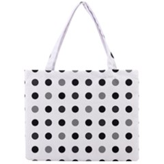 Polka Dots  Mini Tote Bag by Valentinaart