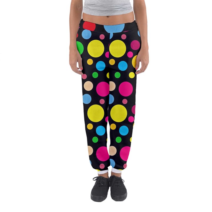 Polka dots Women s Jogger Sweatpants