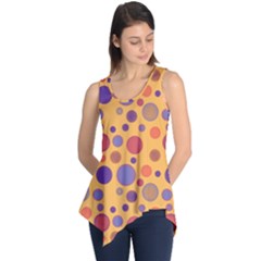 Polka Dots Sleeveless Tunic by Valentinaart