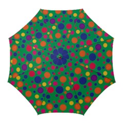 Polka Dots Golf Umbrellas by Valentinaart