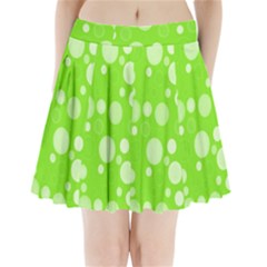 Polka Dots Pleated Mini Skirt by Valentinaart