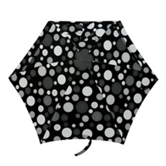 Polka Dots Mini Folding Umbrellas by Valentinaart