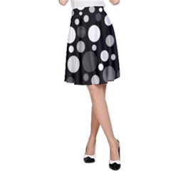 Polka Dots A-line Skirt by Valentinaart