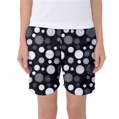 Polka Dots Women s Basketball Shorts by Valentinaart