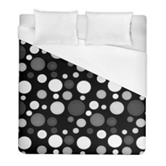 Polka Dots Duvet Cover (full/ Double Size) by Valentinaart