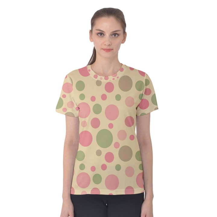 Polka dots Women s Cotton Tee