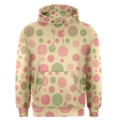 Polka Dots Men s Pullover Hoodie by Valentinaart