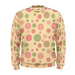 Polka Dots Men s Sweatshirt by Valentinaart