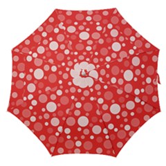 Polka Dots Straight Umbrellas by Valentinaart