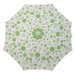 Polka Dots Straight Umbrellas by Valentinaart