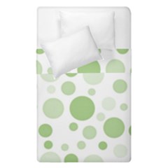 Polka Dots Duvet Cover Double Side (single Size) by Valentinaart