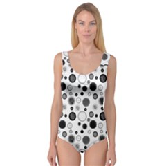 Polka Dots Princess Tank Leotard  by Valentinaart