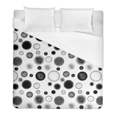 Polka Dots Duvet Cover (full/ Double Size) by Valentinaart