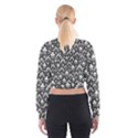 Pattern Women s Cropped Sweatshirt View2