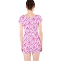 Pattern Short Sleeve Bodycon Dress View2