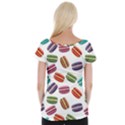 Macaroons  Women s Cap Sleeve Top View2