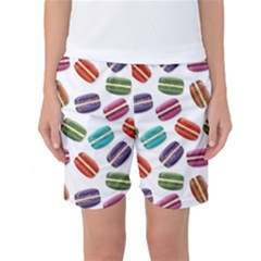 Macaroons  Women s Basketball Shorts by Valentinaart