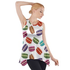 Macaroons  Side Drop Tank Tunic by Valentinaart