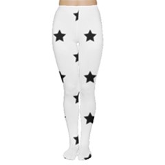 Stars Pattern Women s Tights by Valentinaart