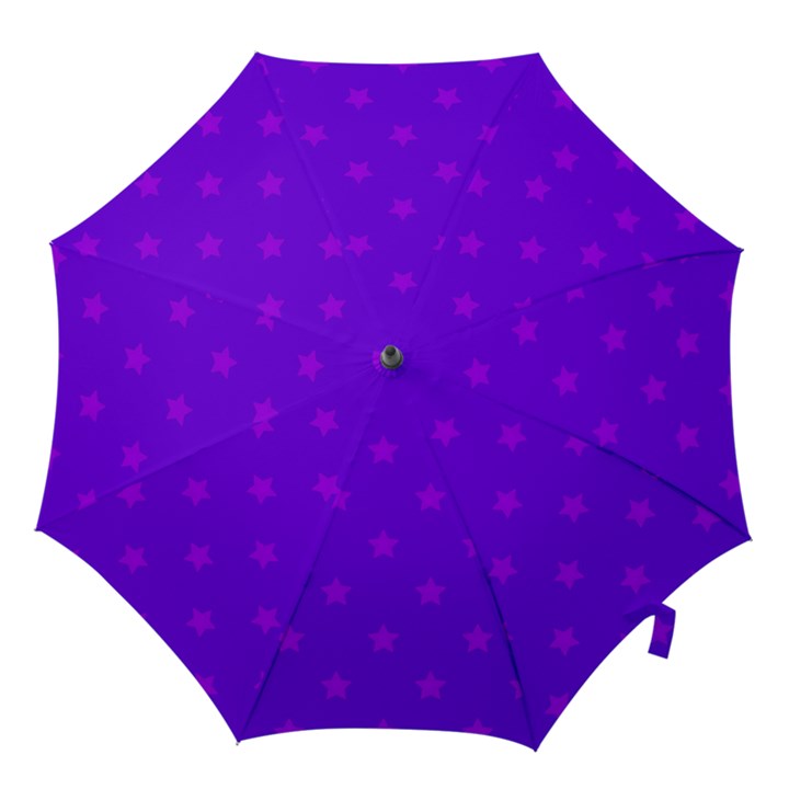 Stars pattern Hook Handle Umbrellas (Large)