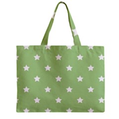 Stars Pattern Zipper Mini Tote Bag by Valentinaart