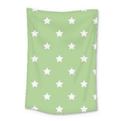 Stars Pattern Small Tapestry by Valentinaart