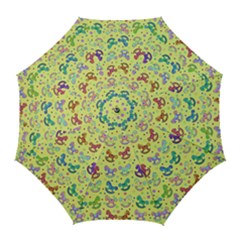 Toys Pattern Golf Umbrellas by Valentinaart