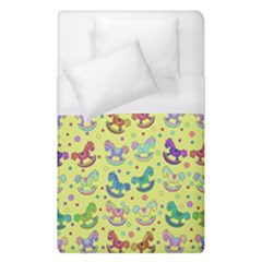 Toys Pattern Duvet Cover (single Size) by Valentinaart