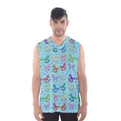 Toys Pattern Men s Basketball Tank Top by Valentinaart