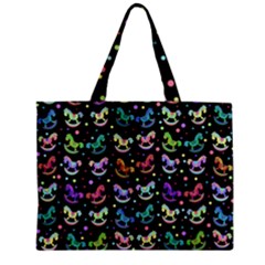 Toys Pattern Zipper Mini Tote Bag