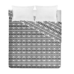 Pattern Duvet Cover Double Side (full/ Double Size) by Valentinaart