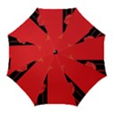 Flower Floral Red Back Sakura Golf Umbrellas View1