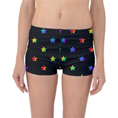 Stars Pattern Boyleg Bikini Bottoms by Valentinaart