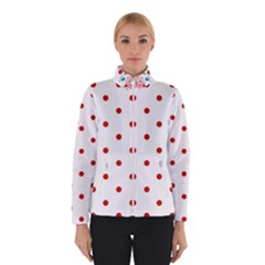 Flower Floral Polka Dot Orange Winterwear by Mariart