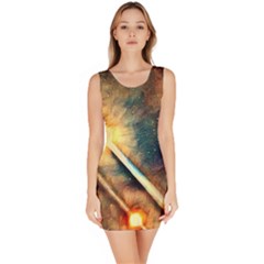 Light Space Sleeveless Bodycon Dress by DeneWestUK