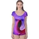 Digital Art Spirals Wave Waves Chevron Red Purple Blue Pink Boyleg Leotard  View1