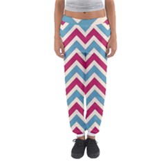 Zig Zags Pattern Women s Jogger Sweatpants