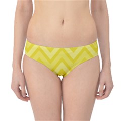 Zig Zags Pattern Hipster Bikini Bottoms by Valentinaart