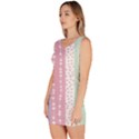 Heart Love Valentine Polka Dot Pink Blue Grey Purple Red Sleeveless Bodycon Dress View2