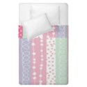 Heart Love Valentine Polka Dot Pink Blue Grey Purple Red Duvet Cover Double Side (Single Size) View1