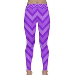 Zig Zags Pattern Classic Yoga Leggings