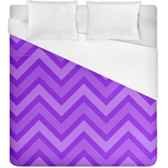 Zig Zags Pattern Duvet Cover (king Size)